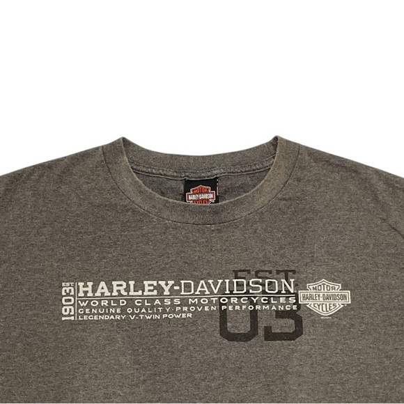 Harley-Davidson Vintage Motorcycle Man O’ War Tee Size XXL - Picture 2 of 4